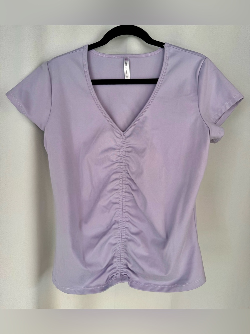 Short sleeve fitted top XL